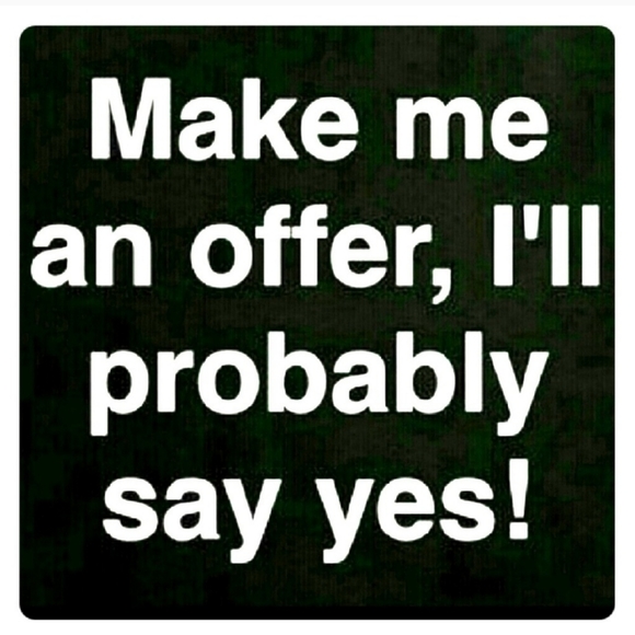 Other - Make me an offer using the offer button  💌💌💌